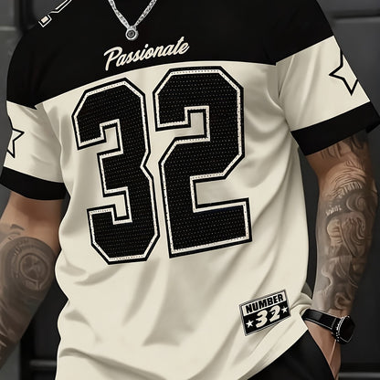 Camiseta Gráfica de Secado Rápido para Hombre – Camiseta Deportiva Transpirable