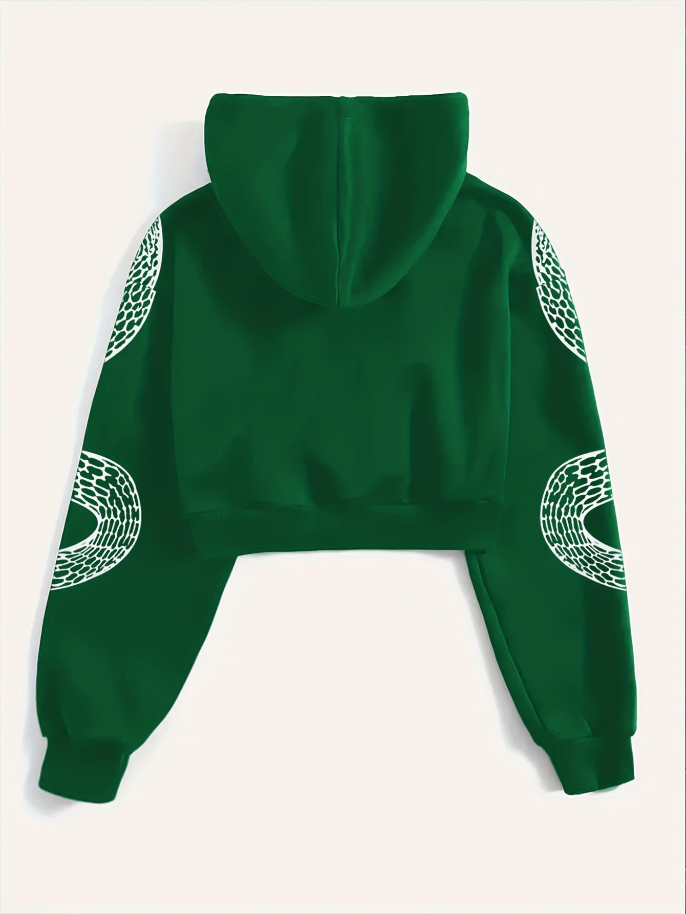 Sudadera con capucha roja para mujer – Sudadera urbana con estampado de Fénix y Mariposa