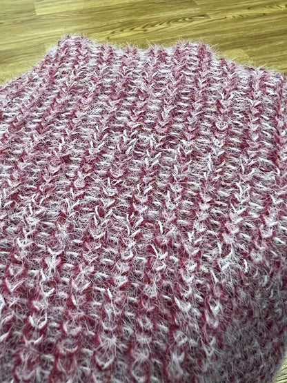 Vestido de jersey elegante de cuello alto a rayas – Ajustado de manga larga y bloques de color