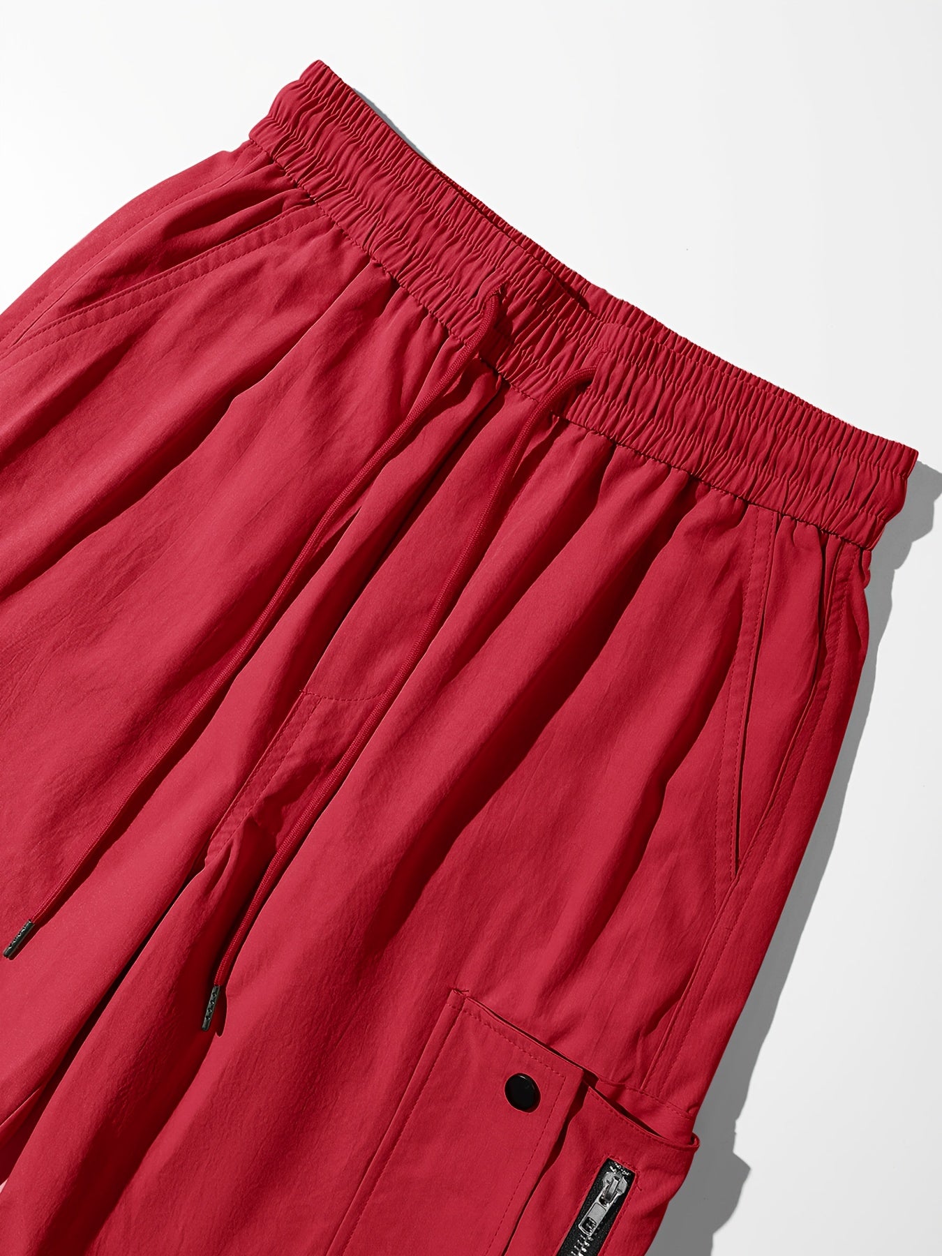 Pantalones cargo de mujer con cordón ajustable – Corte casual urbano con múltiples bolsillos