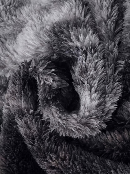 Veste polaire tie-dye Loom & Soul pour homme – Vêtement d'extérieur chaud à capuche en molleton doux et moelleux