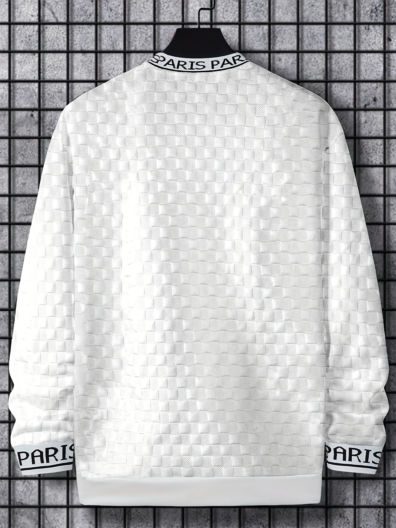 Sudadera Jacquard de Rendimiento para Hombre – Jersey Deportivo Casual