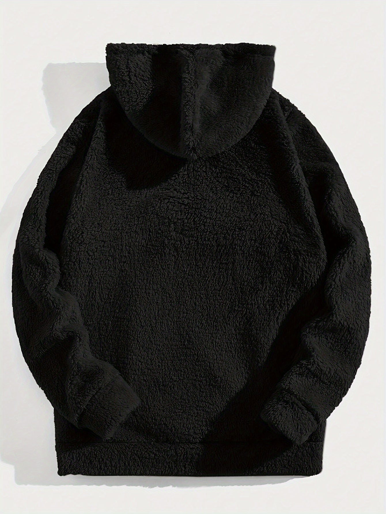 Sweat à capuche en molleton doux pour hommes – Demi-zip « Brooklyn » Pull d'hiver