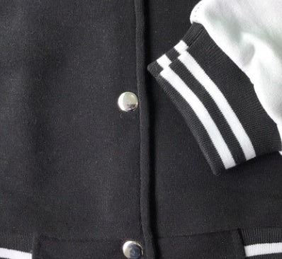 Chaqueta de béisbol Loom & Soul para hombre – Ropa de abrigo urbana clásica con cremallera estilo universitario