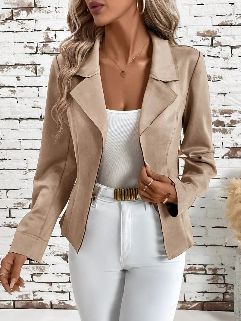 Cárdigan Elegante y Delgado para Mujer – Viajero de Otoño e Invierno