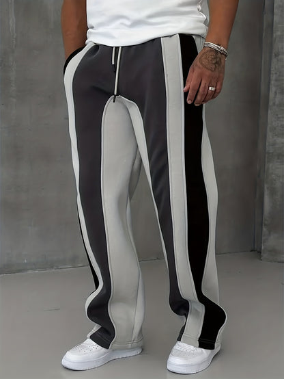 Pantalones cargo urbanos con cordón para hombre – Corte deportivo informal