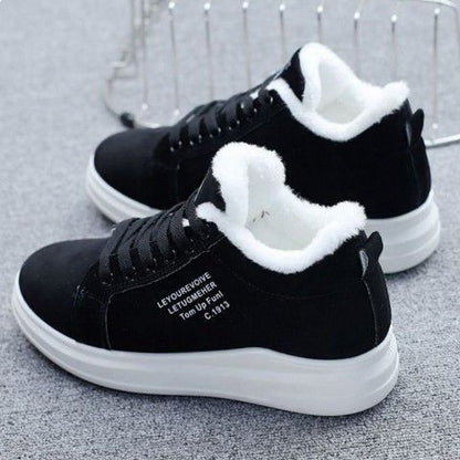 Baskets en velours à semelle épaisse Loom & Soul™ pour femmes – Chaussures de papa décontractées et assorties