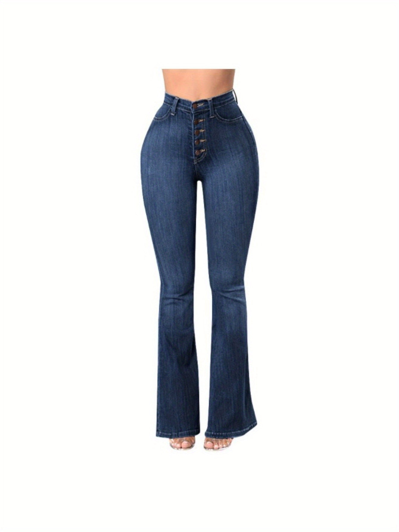 Snatched High Waist Wide Leg Jeans – Flowy Vintage Fit