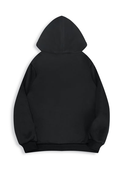 Chaqueta con capucha estampada de calaveras para hombre – Sudadera casual con cremallera para otoño/invierno