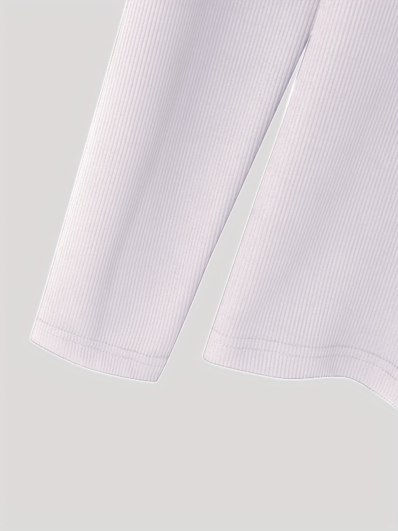 Camiseta de cuello alto ajustada para hombre - Camisa de punto con detalle de botones