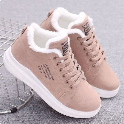 Baskets en velours à semelle épaisse Loom & Soul™ pour femmes – Chaussures de papa décontractées et assorties