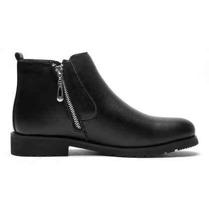 Zapatos de vestir formales de piel para hombre Loom & Soul – Zapatos casuales de negocios de talla grande, interior de felpa, suela de goma