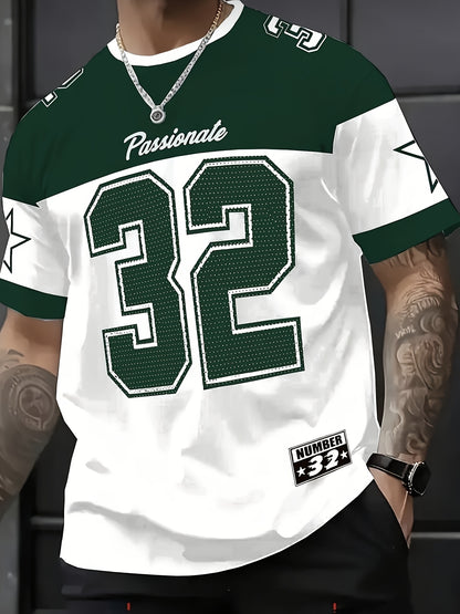 Camiseta Gráfica de Secado Rápido para Hombre – Camiseta Deportiva Transpirable