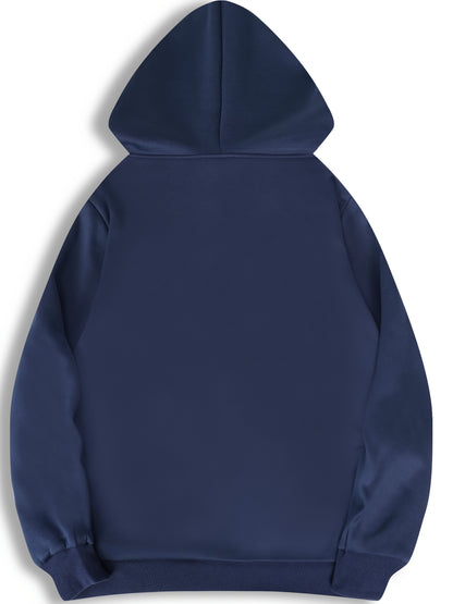 Chaqueta con capucha estampada de calaveras para hombre – Sudadera casual con cremallera para otoño/invierno