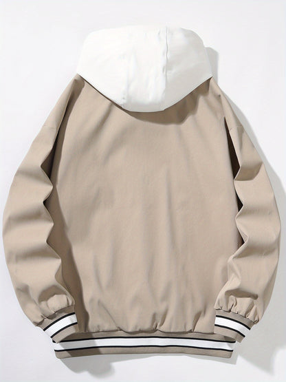 Veste à capuche Loom & Soul pour homme « DREAMS » – Manteau ample streetwear