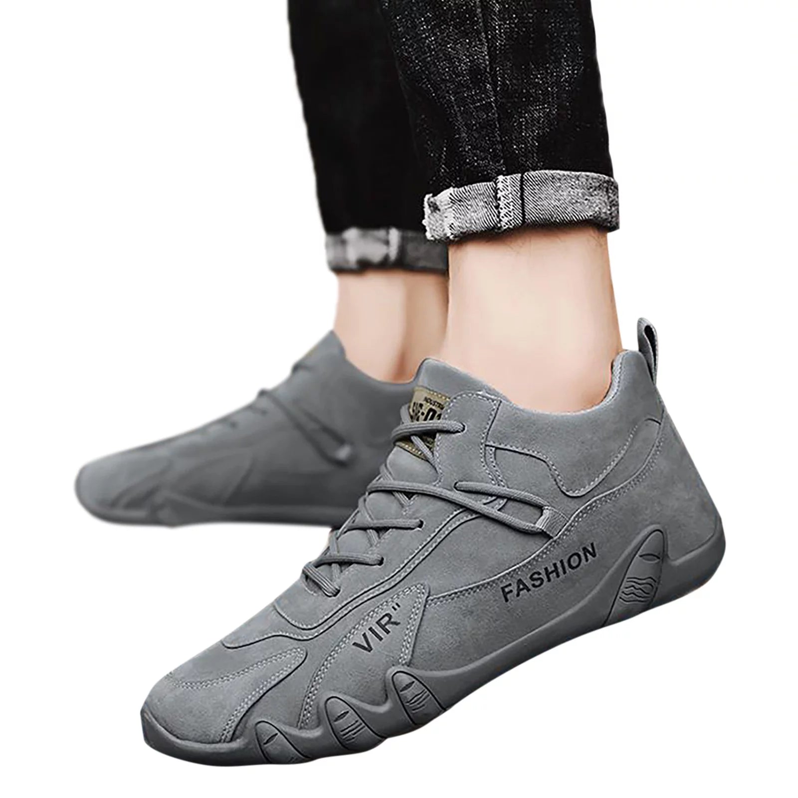Mens Walking Shoes for Men under 20 Lace up Extra Wide Dress Shoes for Men Sports Shoes for Men Popular Labor Work Shoes Wear High Top Board Shoes Casual Leisure Shoes Mens Leather Casual Shoe