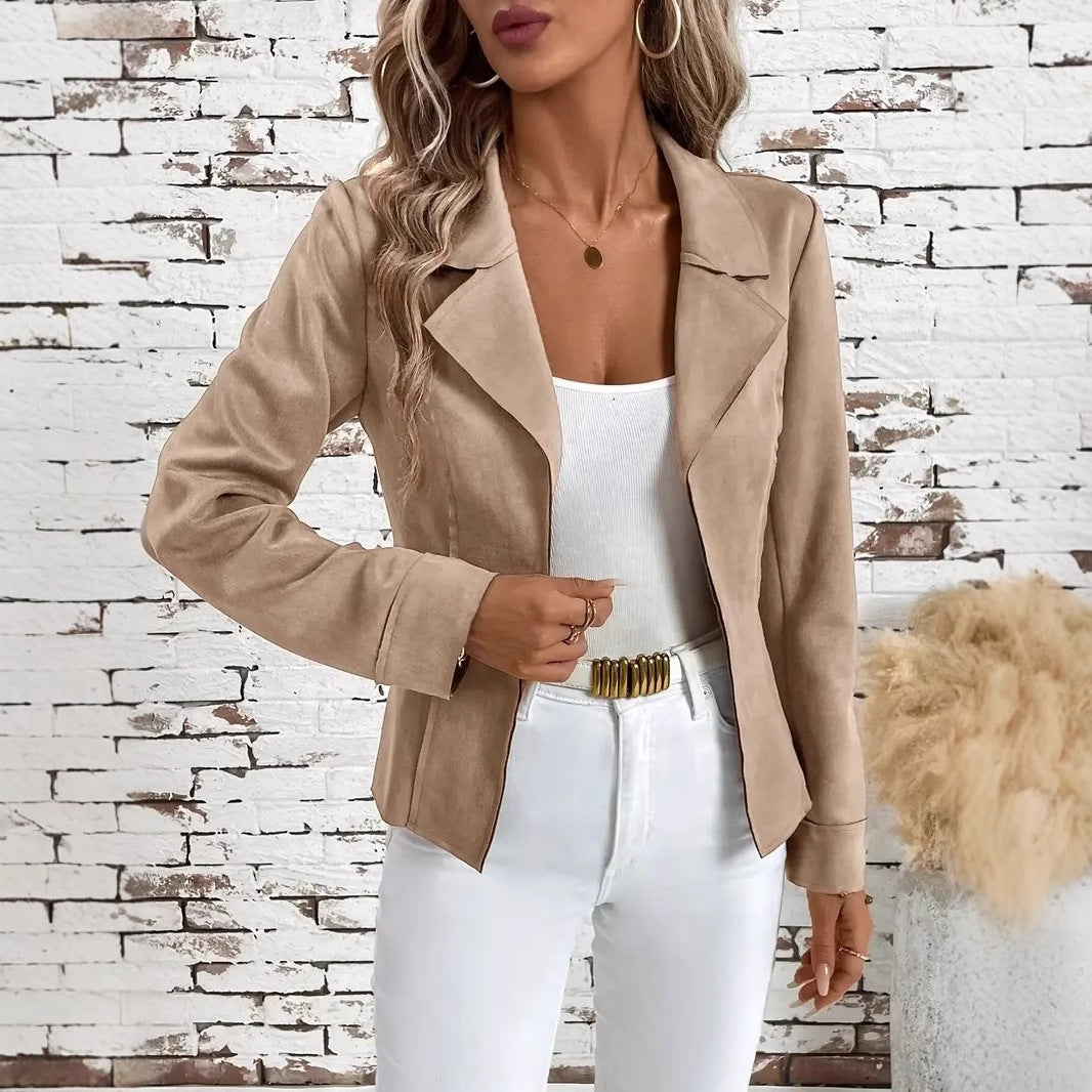 Cárdigan Elegante y Delgado para Mujer – Viajero de Otoño e Invierno