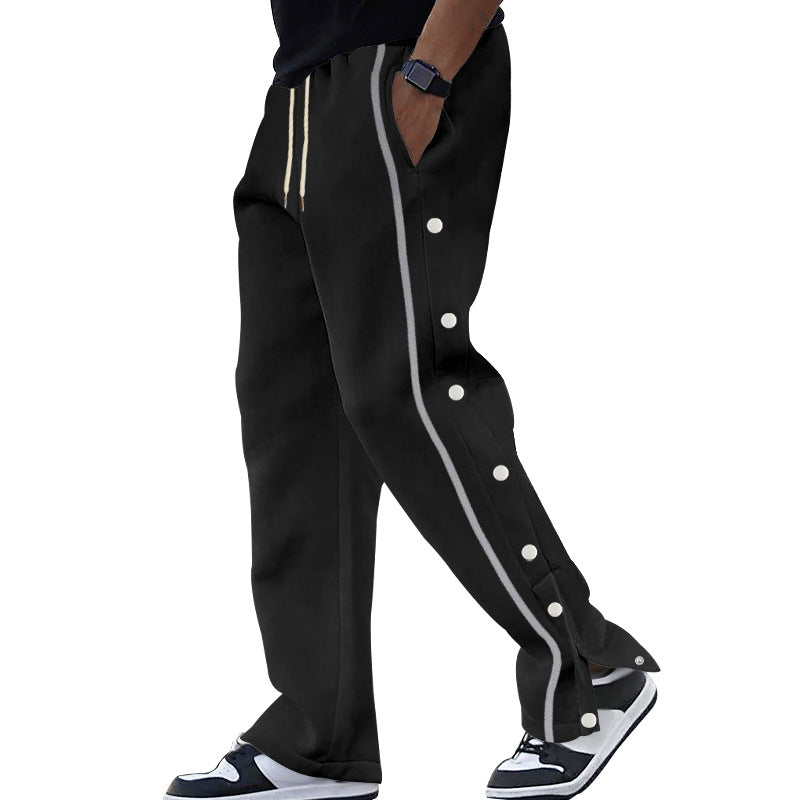Pantalones deportivos casuales para hombre – Rectos holgados para uso diario