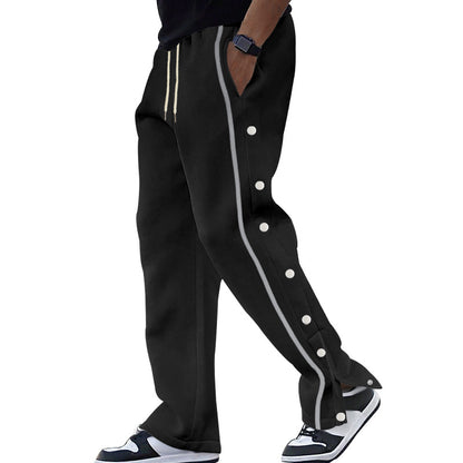 Pantalones deportivos casuales para hombre – Rectos holgados para uso diario