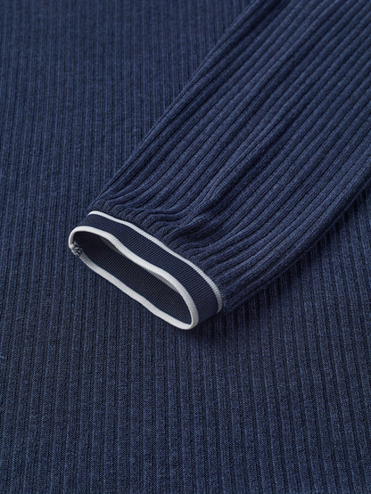 Henley con Capucha Color Block para Hombre – Sudadera Casual con Botones
