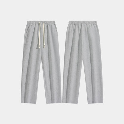 Men’s Straight-Leg Sweatpants – Modern High-Street Fit