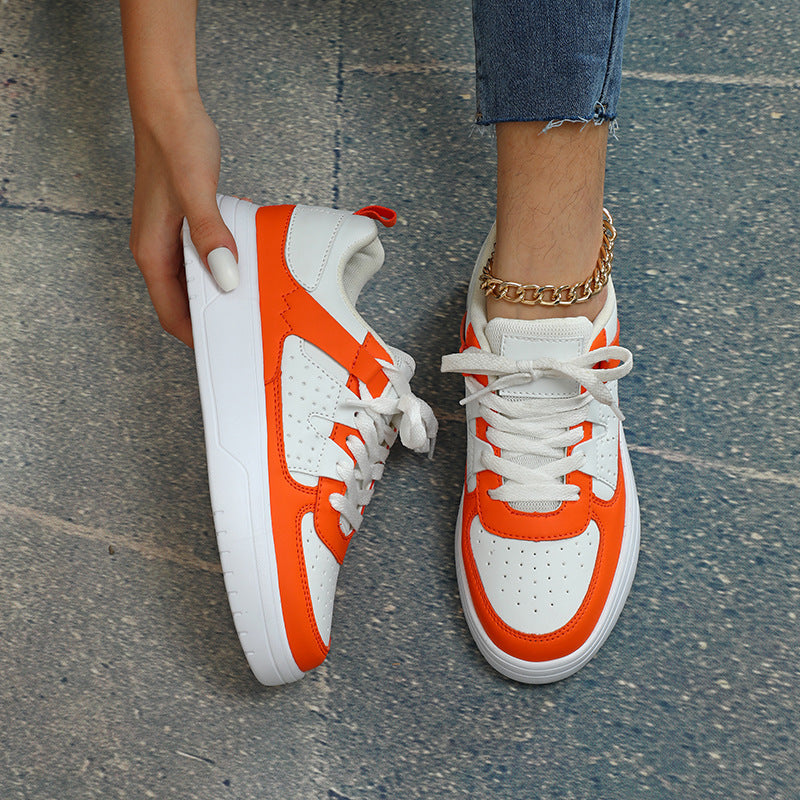 Zapatillas deportivas unisex con plataforma Loom & Soul – Calzado deportivo casual antideslizante estilo europeo y americano con suela suave de EVA