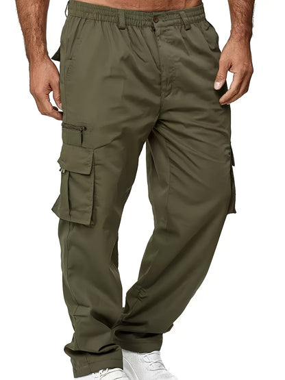 Pantalones cargo elásticos para hombre – Pantalones tácticos de trabajo elásticos
