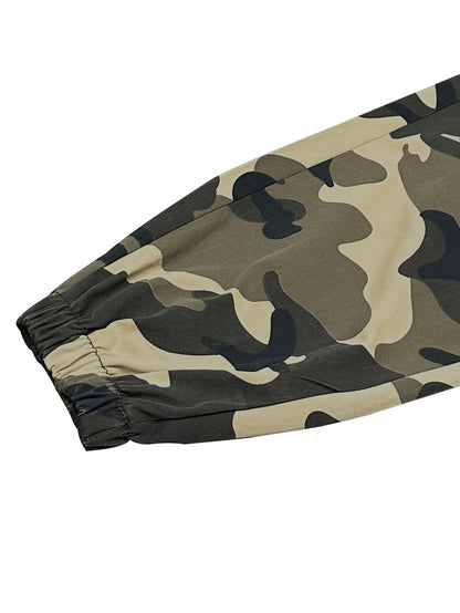 Men’s Camouflage Cargo Pants – Tactical Camo Jogger Hiking Trousers