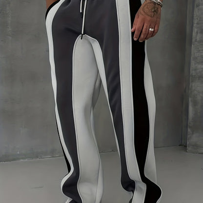 Pantalones cargo urbanos con cordón para hombre – Corte deportivo informal
