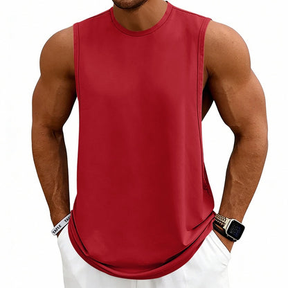Men’s Performance Tank – Breathable Loose-Fit Summer Vest