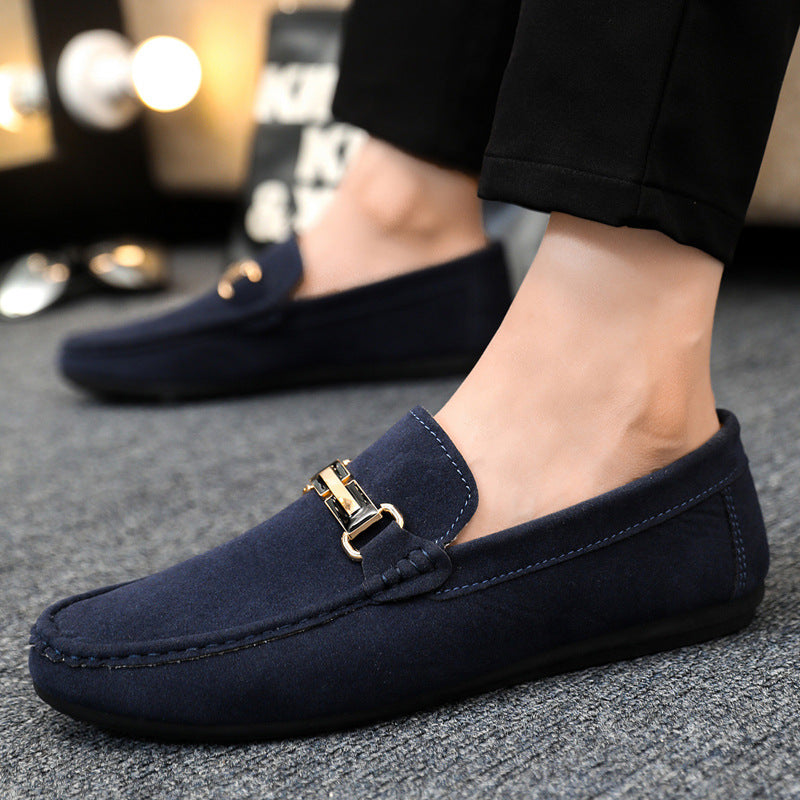 Men’s Breathable Slip-On Sneakers – Lightweight Casual Canvas Shoes