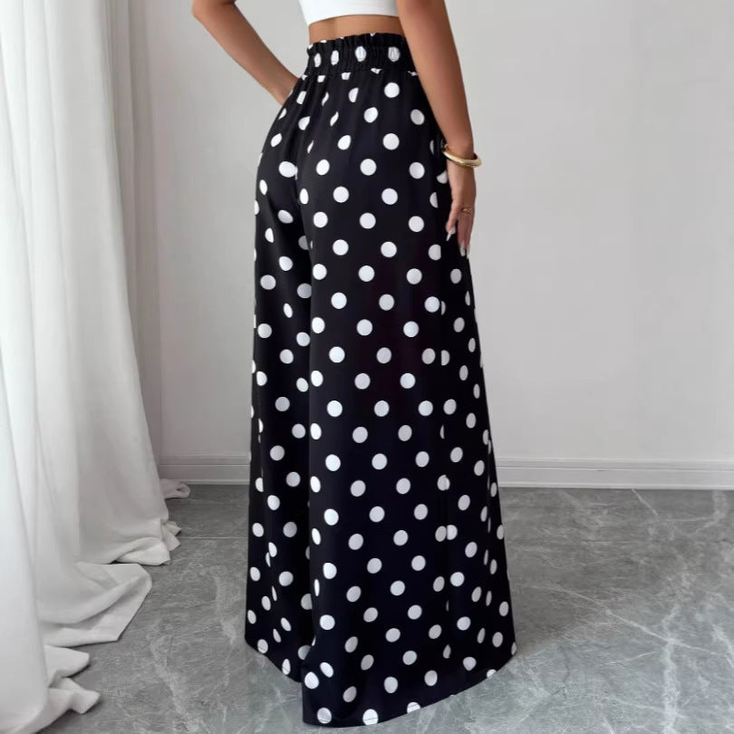 Women’s Floral Linen Pants – Loose Sun-Protective Summer Fit