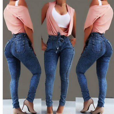 Loom & Soul™ Jeans con bajo deshilachado – Pantalones vaqueros de mujer de pernera recta