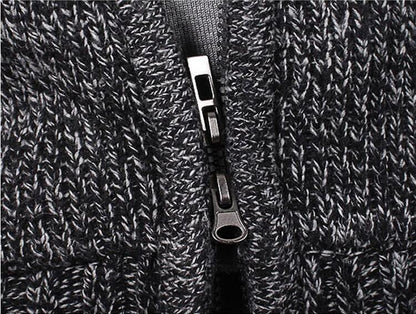 Chaqueta abrigada de mezcla de lana para hombre Loom & Soul™ – Abrigo de invierno suave de acrílico y lana para comodidad y estilo diario