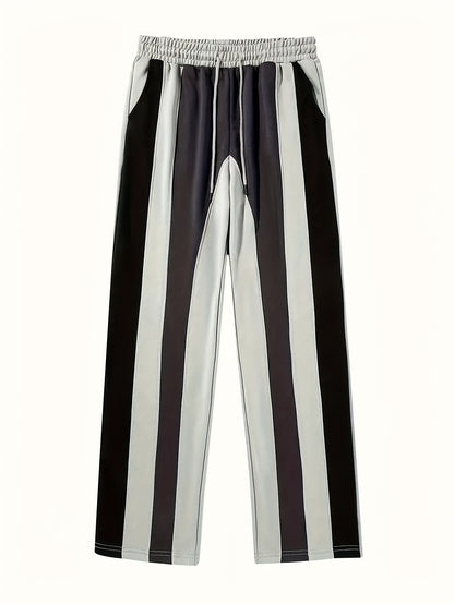 Pantalones cargo urbanos con cordón para hombre – Corte deportivo informal