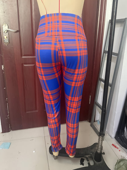 Leggings forradas de vellón de talle alto para mujer – Pantalones rectos abrigados de invierno