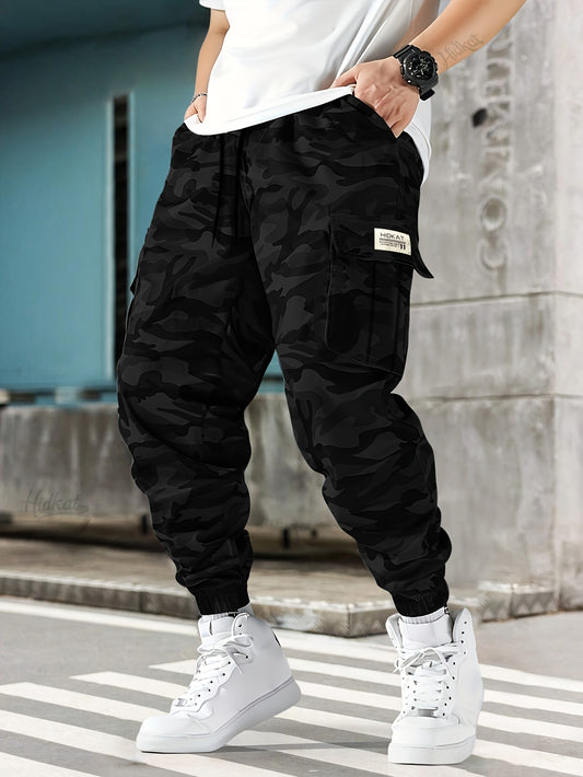 Pantalones cargo de camuflaje para hombre – Pantalones de senderismo tácticos de camuflaje