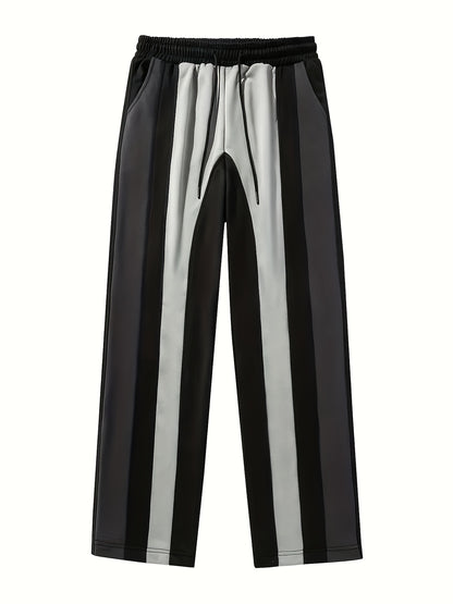 Pantalones cargo urbanos con cordón para hombre – Corte deportivo informal