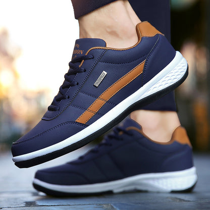 Zapatillas casuales italianas para hombre Loom & Soul – Zapatos vulcanizados transpirables y antideslizantes para el confort diario