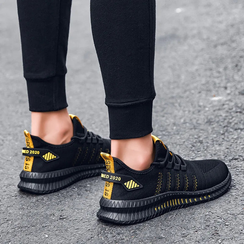 Zapatillas Flyknit para Hombre – Calzado Informal Ligero y Transpirable para Caminar