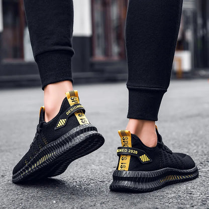Zapatillas Flyknit para Hombre – Calzado Informal Ligero y Transpirable para Caminar