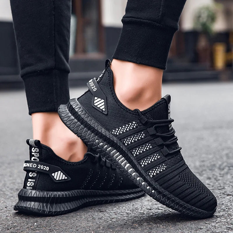Zapatillas Flyknit para Hombre – Calzado Informal Ligero y Transpirable para Caminar