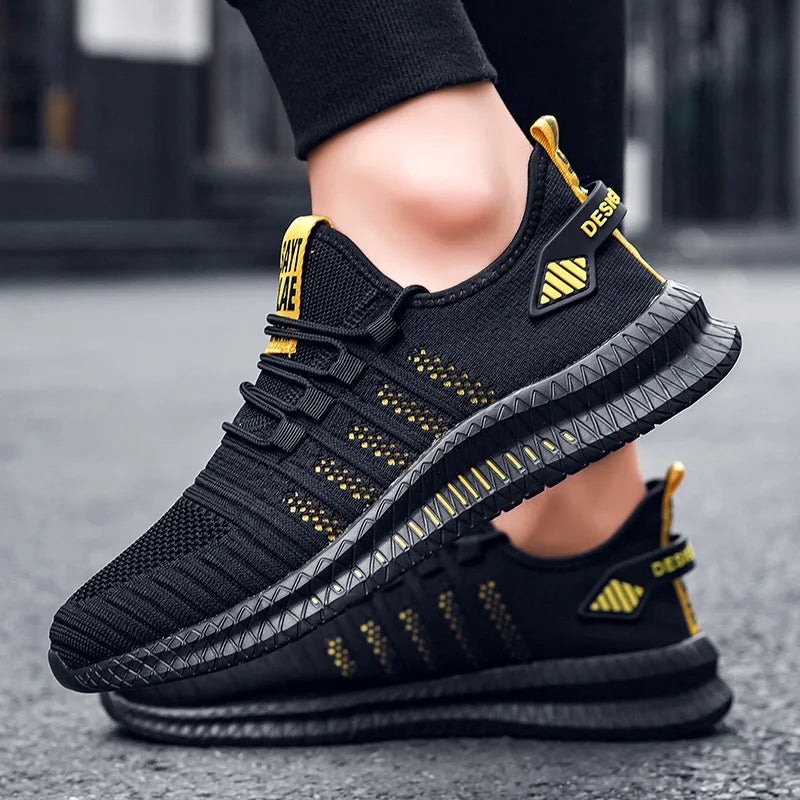 Zapatillas Flyknit para Hombre – Calzado Informal Ligero y Transpirable para Caminar