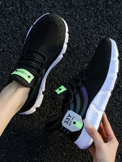 Zapatillas de Malla con Cordones para Hombre – Calzado Informal Ligero y Transpirable para Caminar