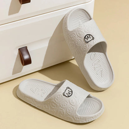 Pantuflas antideslizantes Little Bear™ EVA de plataforma para hombre – Para interiores