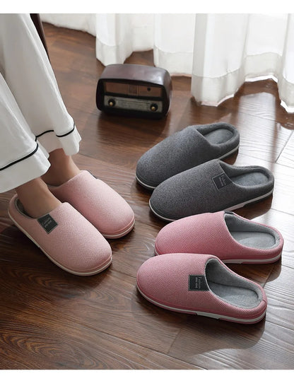 Loom & Soul™ Pantuflas de peluche CozyStep | Zapatillas de interior unisex de invierno cálidas de vellón – Antideslizantes, suaves y ultracómodas