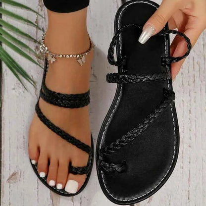 Minimal Flat Sandals – Lightweight Soft Sole Summer Style