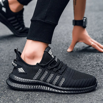 Zapatillas Flyknit para Hombre – Calzado Informal Ligero y Transpirable para Caminar