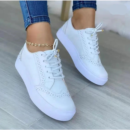 Zapatillas Bajas Vulcanizadas para Mujer Loom & Soul – Zapatos Planos Casuales Versátiles