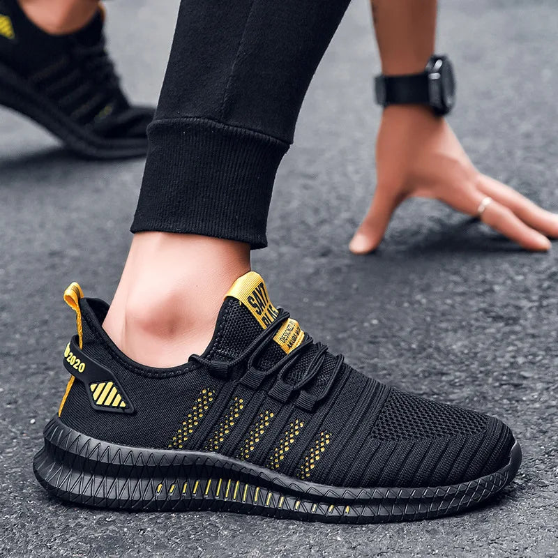Zapatillas Flyknit para Hombre – Calzado Informal Ligero y Transpirable para Caminar